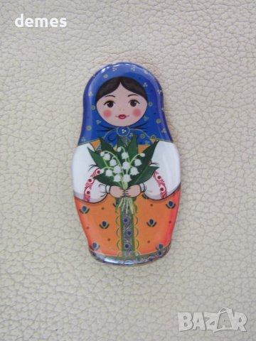 Магнит-матрьошка, Русия, снимка 3 - Други ценни предмети - 51291794