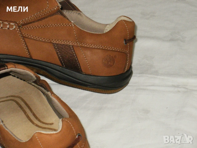 Timberland мъжки мокасини естествена кожа 42/43, снимка 5 - Мокасини - 53591559