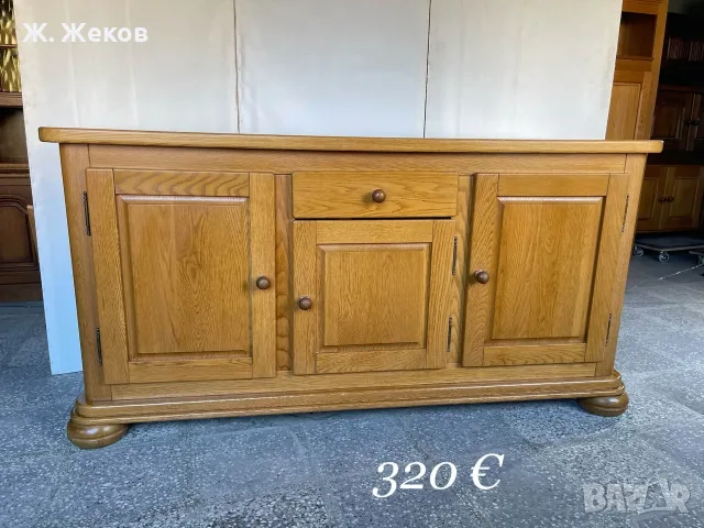 Масивен дъбов шкаф / скрин, снимка 2 - Скринове - 56170442