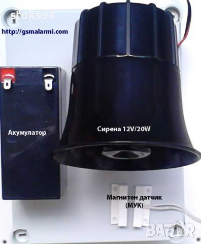 Гсм WiFi алармена система СМ12 с управление от смартфон, снимка 1