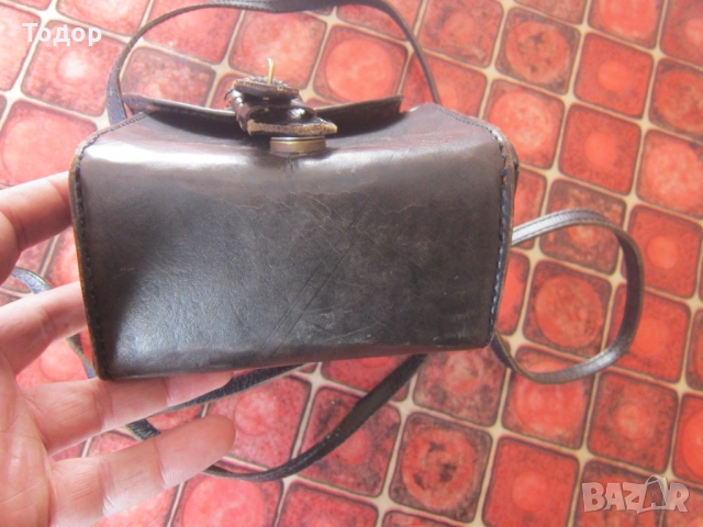 Италианска кожена чанта , снимка 3 - Чанти - 36036027