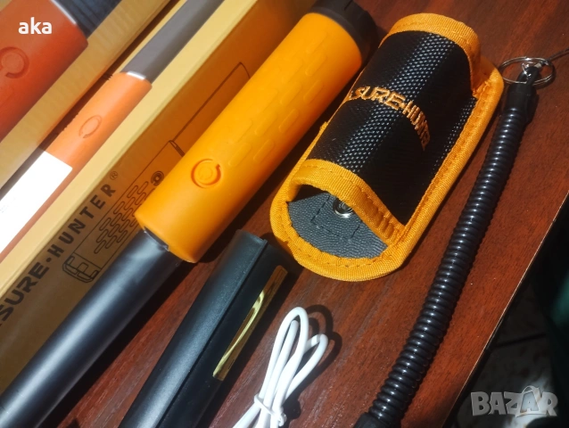 Преносим детектор за метал TERASURE-HUNTER водоустойчив пинпойнтер металотърсач , снимка 8 - Други инструменти - 53599128