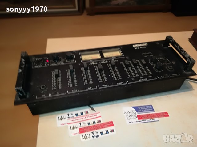 STEREO AUDIO MIXER-MADE IN FRANCE 0905231324, снимка 5 - Ресийвъри, усилватели, смесителни пултове - 40639552