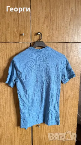 Синя тениска, снимка 2 - Тениски - 49350640