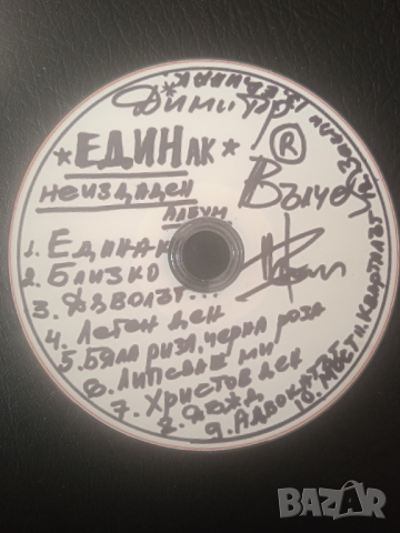 МНОГО РЯДЪК ДИСК С БГ МУЗИКА - Димитър Вълчев - Единак (неиздаден албум), снимка 4 - CD дискове - 44632802