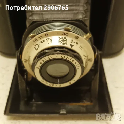 Стар мехов фотоапарат, снимка 7 - Фотоапарати - 56373515
