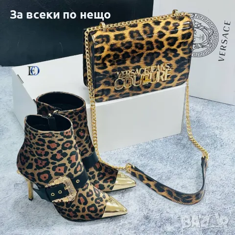 Дамски боти на ток Fendi👢Chanel👢 Код D1489, снимка 2 - Дамски боти - 48275830