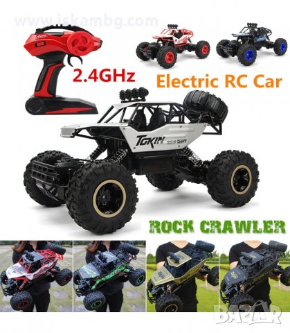 ДЕТСКА КОЛИЧКА ROCK CRAWLER 4WD 1:12 С ДИСТАНЦИОННО УСТРОЙСТВО - код 2516, снимка 16 - Електрически играчки - 33937552