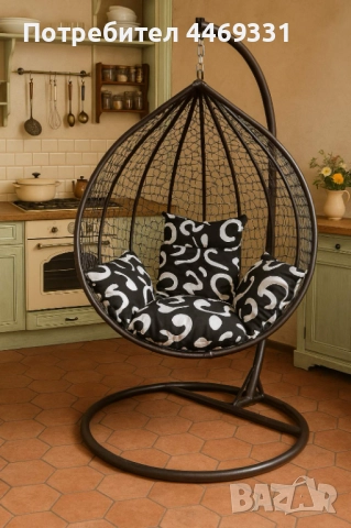 Градинска висяща люлка тип гнездо,яйце–Промоция!, снимка 5 - Други - 52373601