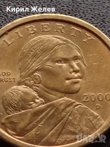 Монета 1 долар 2000г. САЩ LIBERTY IN GOD WE TRUST за КОЛЕКЦИЯ 38106, снимка 5 - Нумизматика и бонистика - 40767491