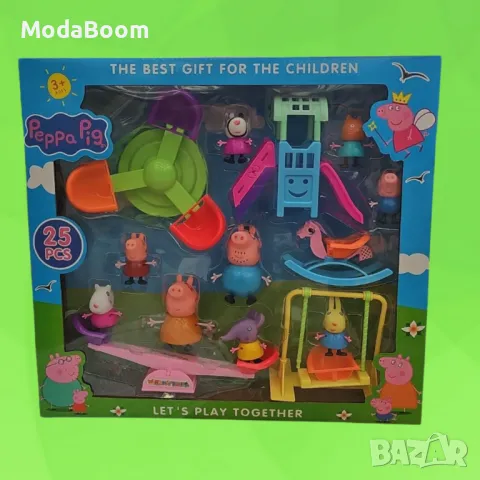 Прасенцето Пепа,комплект за игра, снимка 6 - Образователни игри - 48869561