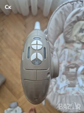 Бебешка люлка 2в1 Kikkaboo Mia Beige , снимка 6 - Детски люлки - 55750808