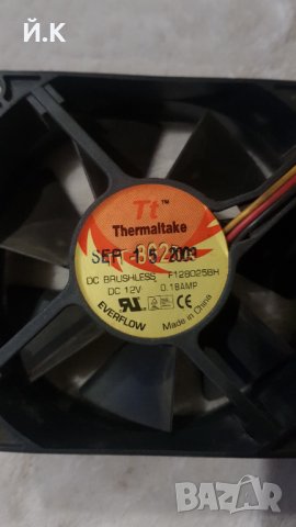 Вентилатор Thermaltake TT-8025/ R128025SM / F128025BH , снимка 1 - Други - 40219102