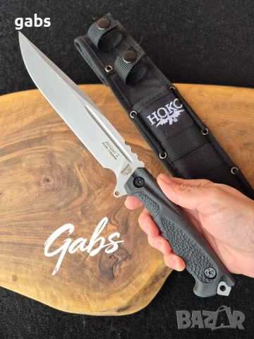 Нож НОКС Атлант 3 с тактическа кания, снимка 9 - Ножове - 53571942