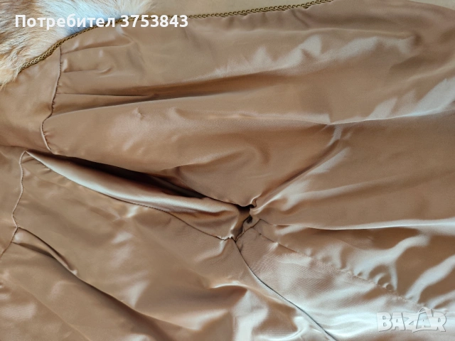 Кожено палто лисица, снимка 5 - Палта, манта - 53579530