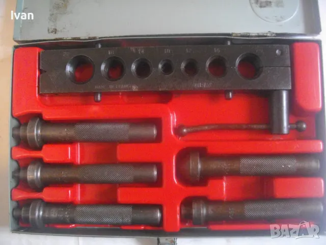 VIRAX ГОЛЯМА КОНУСНА ДЪСКА 10-22мм ЗА УГОЛЕМЯВАНЕ РАЗВАЛЦОВАНЕ БЕРТВАНЕ НА ТРЪБИ Made in FRANCE ПРОФ, снимка 3 - Други инструменти - 49690201