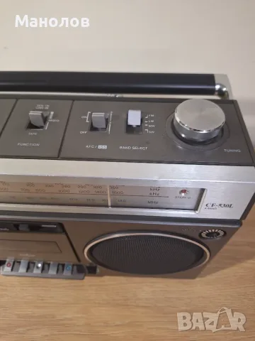 Касетофон SONY cf-530l, снимка 8 - Радиокасетофони, транзистори - 56168506