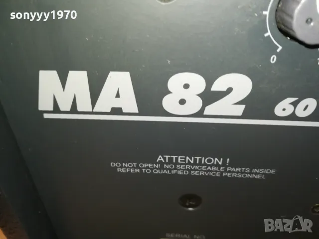 MA82 60 WATTS ACTIVE MONITOR-1БРОЙ-ВНОС SWISS LNWCR2810241635, снимка 4 - Тонколони - 47749110