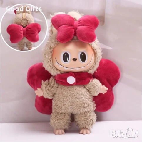Лабубу Labubu Angel Серия, Лабубу с аксесоари , снимка 3 - Плюшени играчки - 51053997