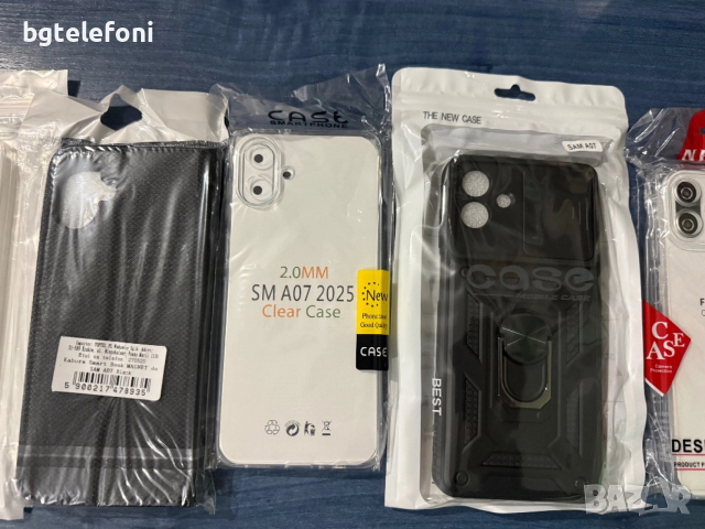 Samsung Galaxy A07 силиконови гърбове и тефтери, снимка 3 - Калъфи, кейсове - 52643085