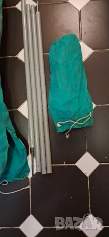 Стара бризентова палатка, снимка 3 - Антикварни и старинни предмети - 51320583