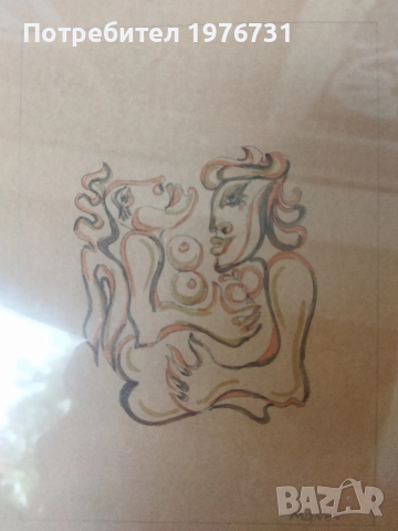 Никола Манев-  рисунка, снимка 3 - Картини - 51736922