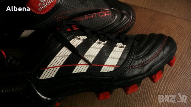ADIDAS PREDATOR размер EUR 40 2/3 / UK 7 бутонки естествена кожа 32-11-S, снимка 8 - Спортни обувки - 34540633