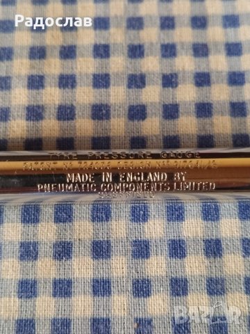 PCL стар английски манометър за гуми , снимка 4 - Аксесоари и консумативи - 40063465