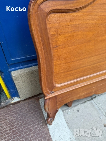 Старинно легло от 1910г, снимка 3 - Спални и легла - 52731728