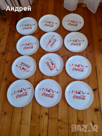 Чиния,чинии Кока Кола,Coca Cola, снимка 5 - Други ценни предмети - 36221264