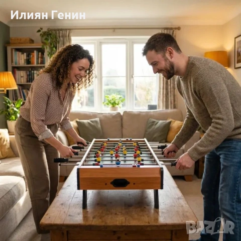 HOMCOM Настолен футбол , снимка 10 - Джаги - 53689822