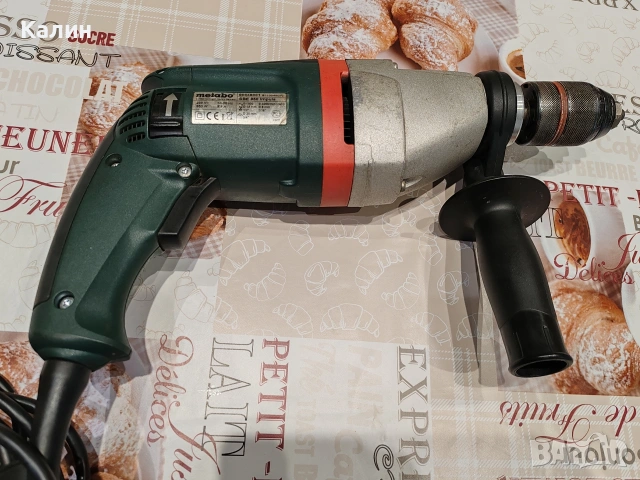 Metabo sbe 850 impulse двускоростна ударна бормашина. , снимка 6 - Бормашини - 53050357