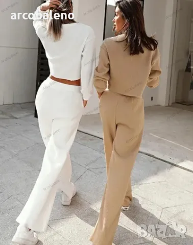 Дамски ежедневен комплект от две части, 2цвята , снимка 16 - Комплекти - 48646244