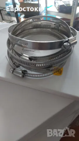 Цена: 5 лв. за комплект от 6 скоби MIAHART 4-инчови скоби за маркуч. Комплект от 6 броя регулируеми , снимка 8 - Други инструменти - 48550357