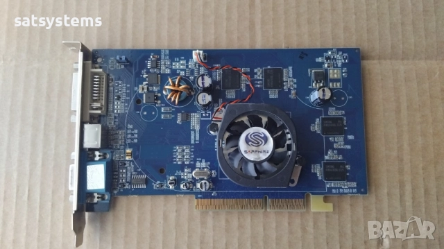 Видео карта ATi Radeon Sapphire R9550 256MB GDDR2 128bit AGP