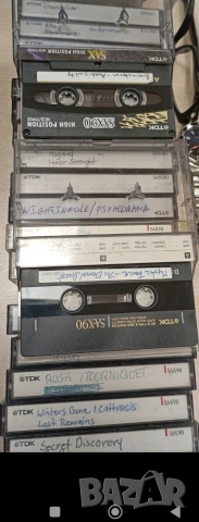 Аудио касети TDK SA X 60/ 90 /100 TDK SA90 Japan с албуми метъл траш хард рок - виж описите