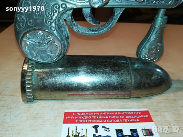 пищов запалка с постамент-внос гърция 2308211105, снимка 11 - Антикварни и старинни предмети - 33894504