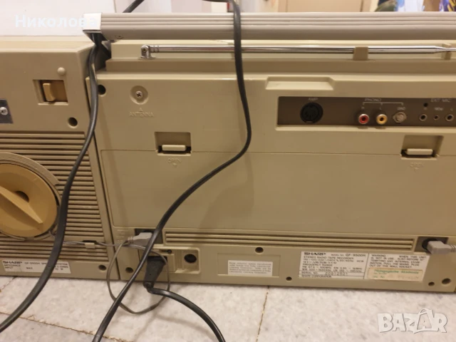 Продавам касетофон SHARP GF 9500H, за профилактика , снимка 2 - Радиокасетофони, транзистори - 51382207