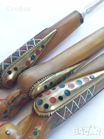 Прибори за сервиране, снимка 7 - Антикварни и старинни предмети - 47670208