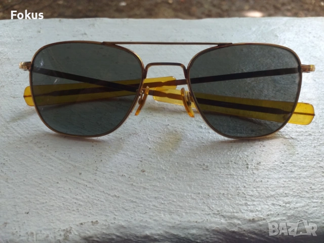 Оригинални пилотски слънчеви очила American Optical 12k GF