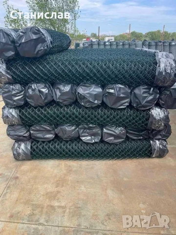 Поцинкована мрежа. Мрежа с PVC покритие.