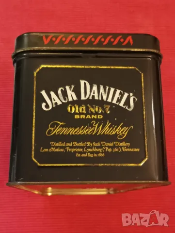 Тенекиена кутия от уиски Jack Daniels, USA. , снимка 5 - Колекции - 47546253