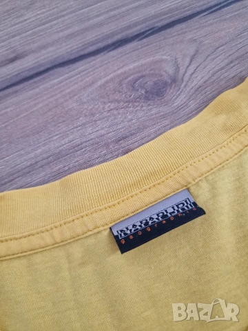 Страхотна мъжка тениска голям размер NAPAPIJRI размер 3XL, снимка 6 - Тениски - 53633484