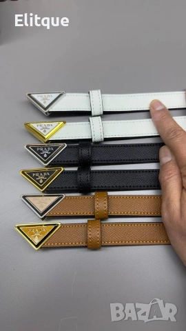 колани от естествена кожа в кутия prada, снимка 2 - Колани - 53560128