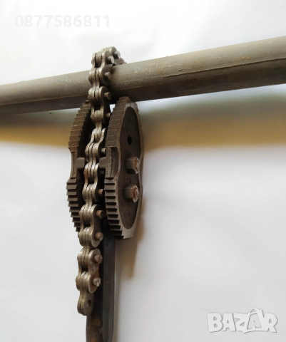 НОВ ОРИГИНАЛЕН НЕМСКИ ТРЪБЕН ВЕРИЖЕН КЛЮЧ DROP FORGED STEEL. ВЕРИЖНИ КЛЮЧОВЕ +, снимка 6 - Ключове - 51631839