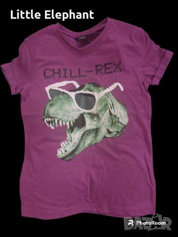 Тениска донозавър,"Modern Dino" за 7-8 г момченце,Англия/нова