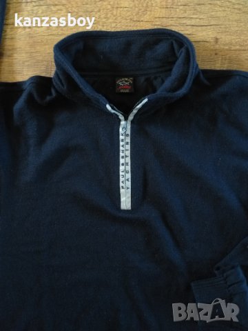 PAUL & SHARK - страхотно вълнен пуловер КАТО НОВ 2ХЛ, снимка 4 - Пуловери - 42436599
