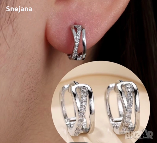 Обеци бижута по 4€ за брой, снимка 2 - Обеци - 51878985