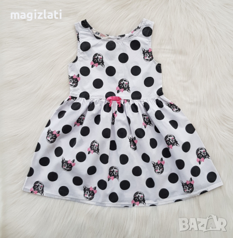 Детска рокля H&M Котета 3-4 години, снимка 5 - Детски рокли и поли - 36486704