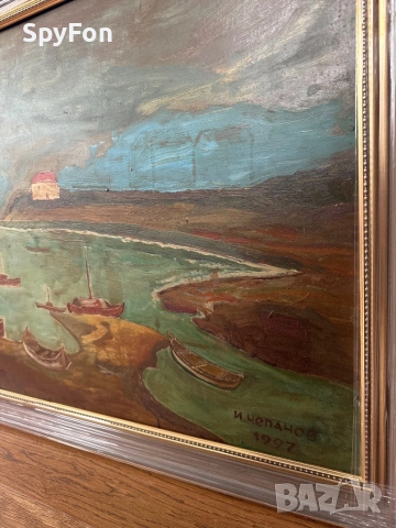 Картина масло Митко Чепанов, снимка 8 - Картини - 50746572